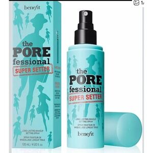 Benefit Cosmetics The POREfessional Super Setter Long Lasting Setting Spray BNIB